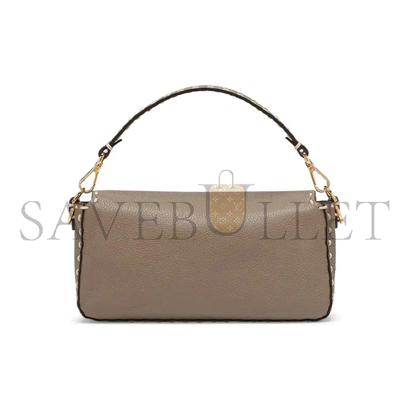 FENDI BAGUETTE LEATHER BAG 8BR600AH95F1F1M (27*15*6cm)